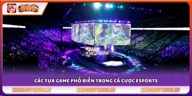 Top nhà cái eSports – Danh sách nổi bật dành riêng cho tín đồ game thủ 2 Những trò chơi eSports được ưa chuộng nhất