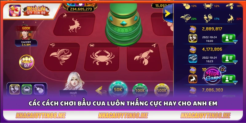 Cách chơi bầu cua luôn thắng – Mẹo bắt cầu chuẩn xác 99% 4 Cách chơi bầu cua luôn thắng cho anh em