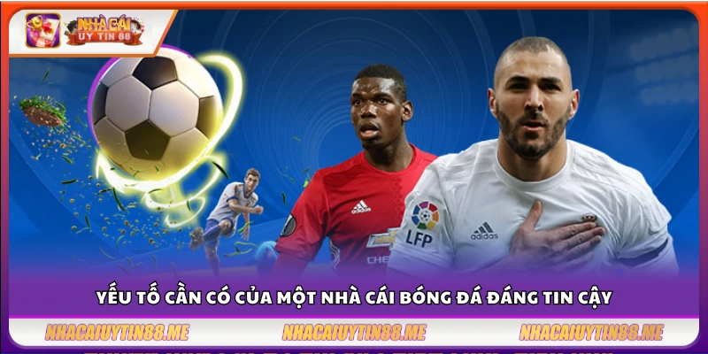 Top nhà cái cá cược bóng đá – Lựa chọn tốt nhất cho dân chơi 2025 3 Tiêu chuẩn đánh giá nhà cái cá độ bóng đá uy tín